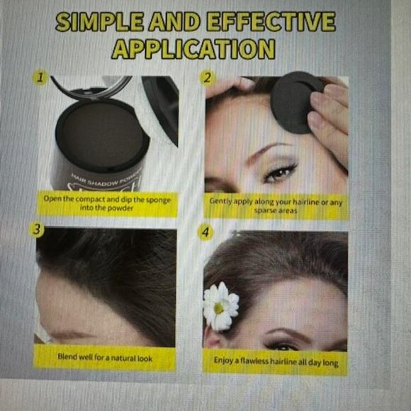 INSTANT DARK BROWN ROOT TOUCH UP, HAIRLINES / BEARDS BY SEVICH - Picture 2 of 9